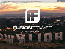 Tablet Screenshot of fusiontower.com